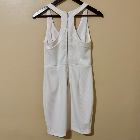 Dynamite| NEW White Sleeveless Racerback Shift Mini Dress Sz S NWT - Picture 3 of 7